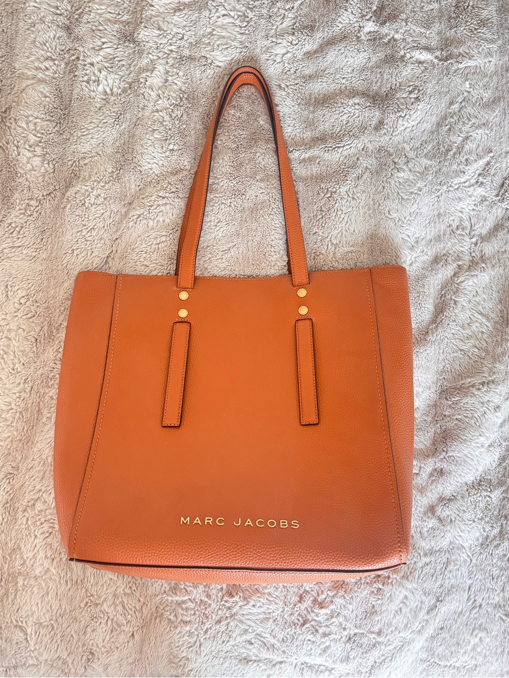 Marc Jacobs Pebbled Leather Tote Bag